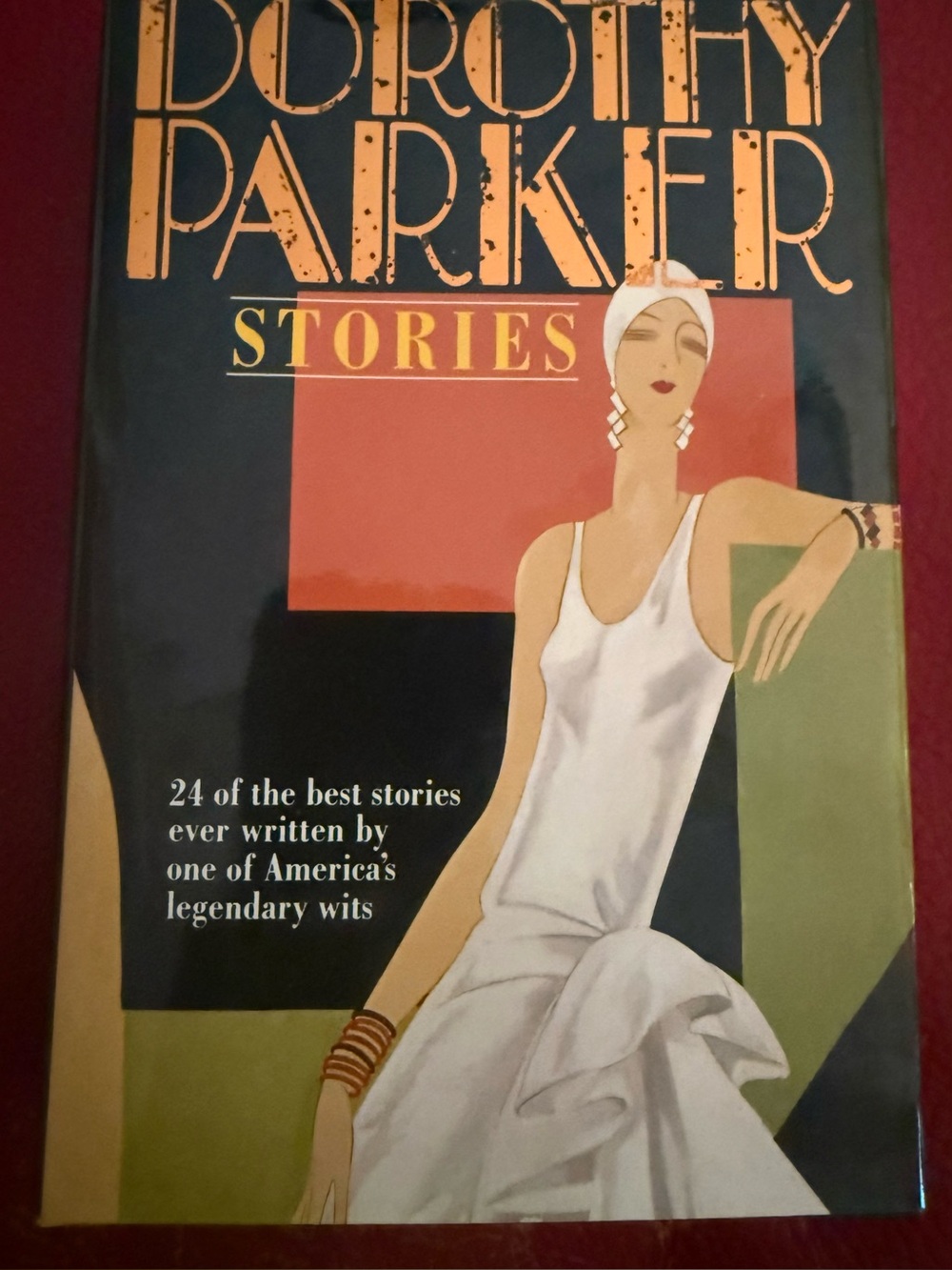 GIFT 🎁 IDEA Dorothy Parker Stories Hardcover with Art Deco Cover